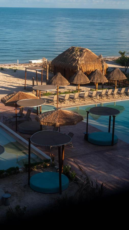 Totem Beach Club Celestun Bagian luar foto