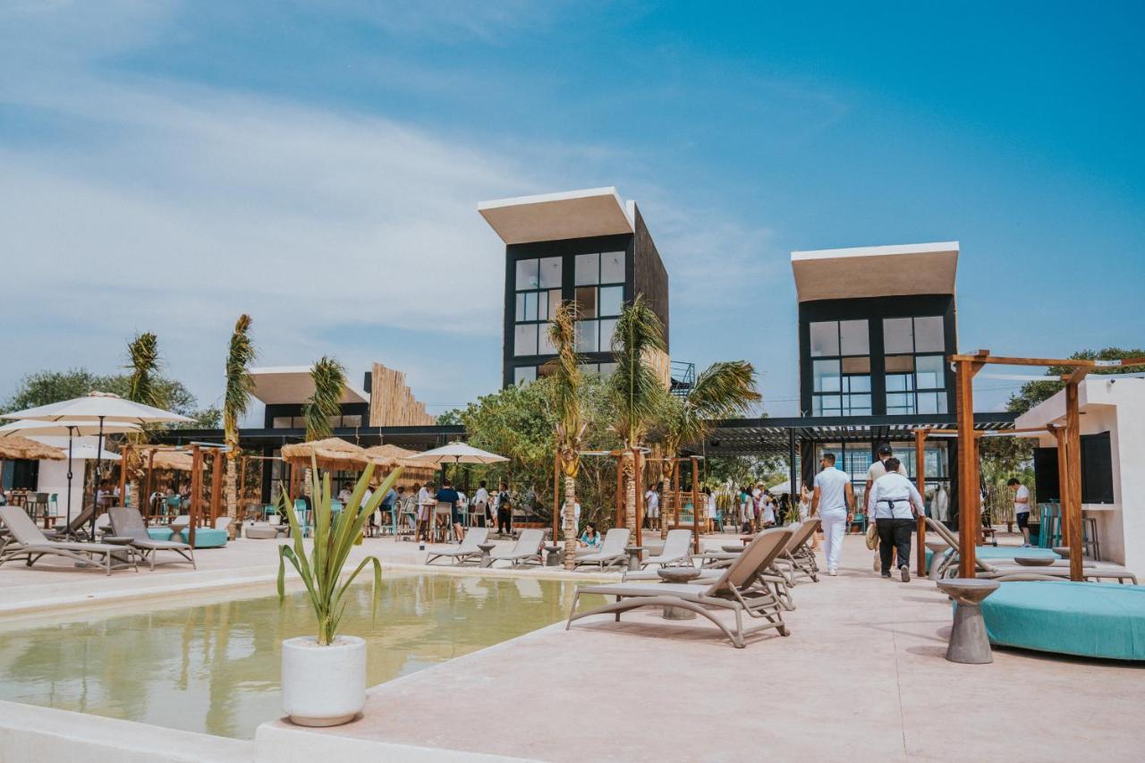 Totem Beach Club Celestun Bagian luar foto