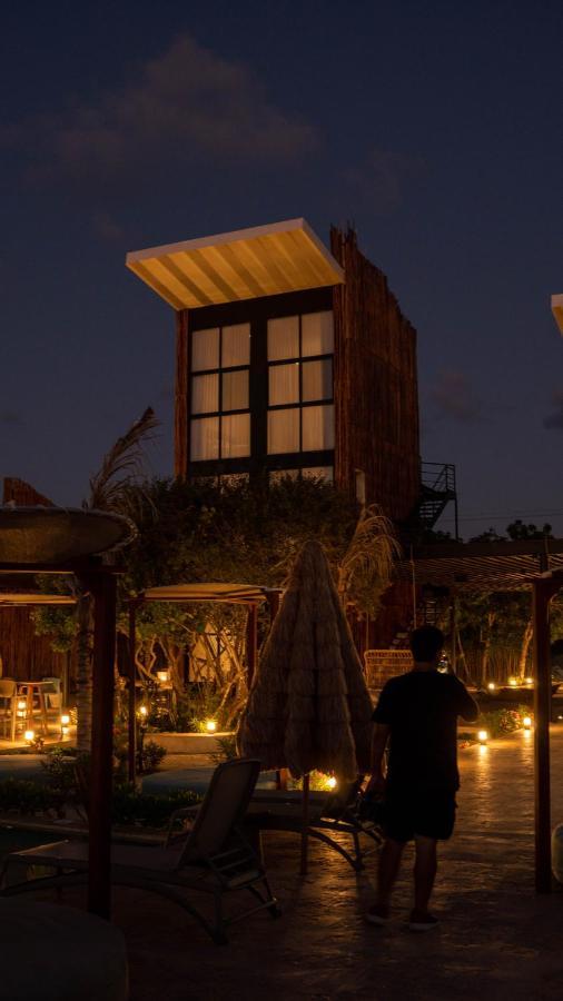 Totem Beach Club Celestun Bagian luar foto