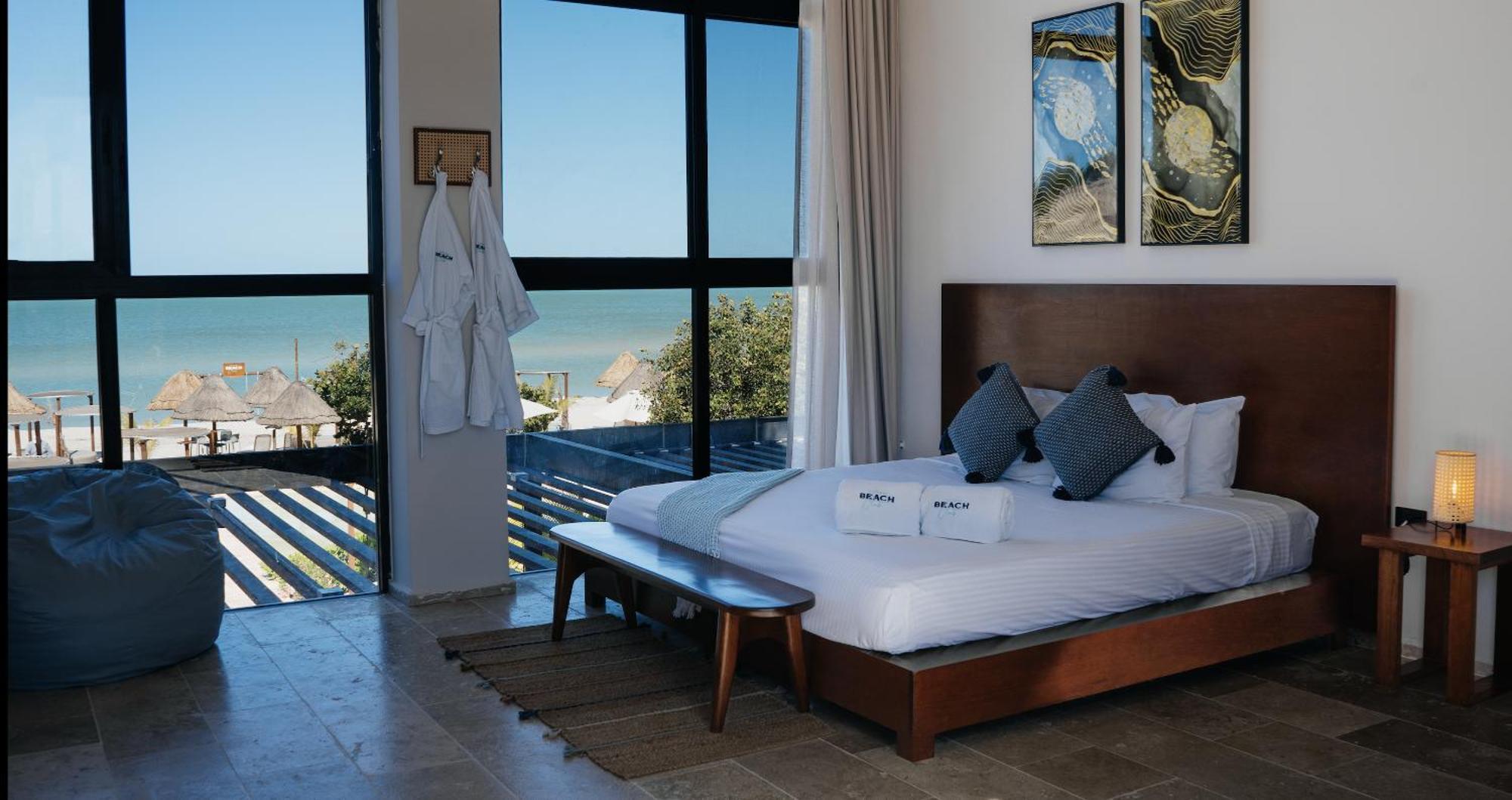 Totem Beach Club Celestun Bagian luar foto
